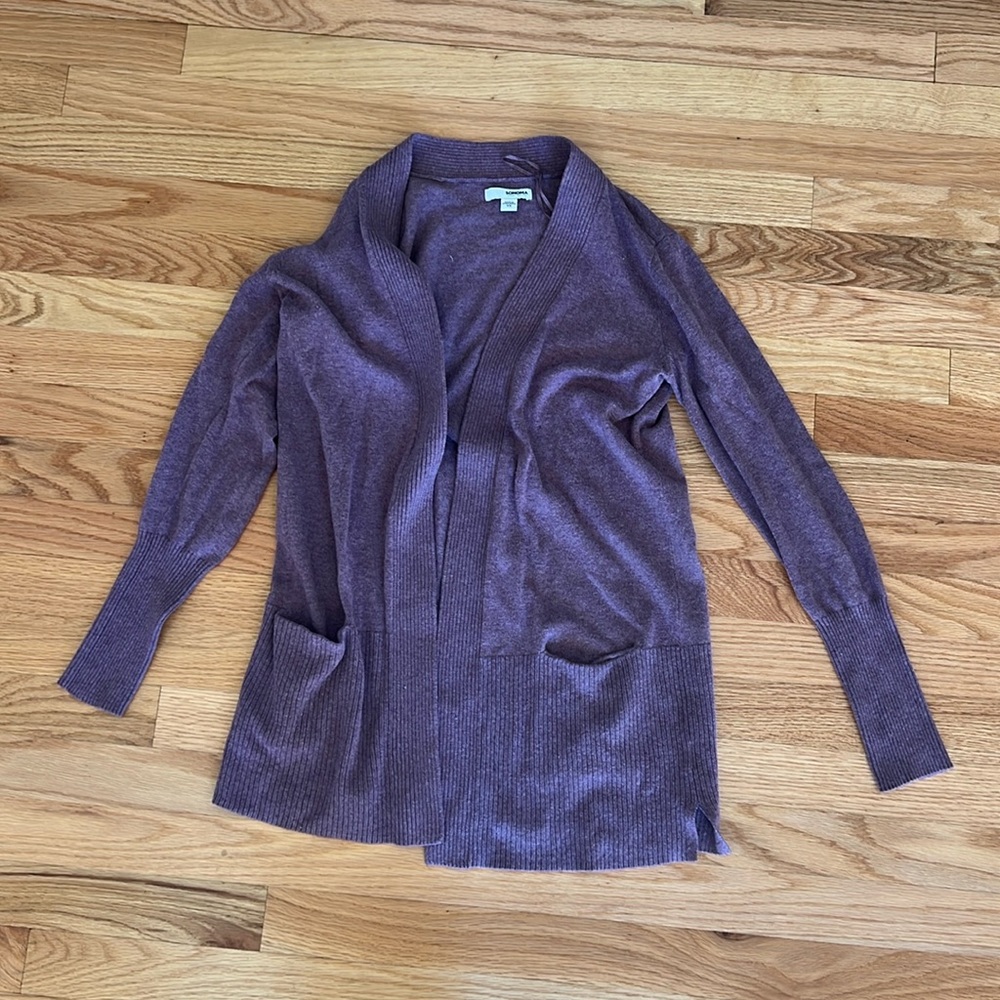 Purple sweater